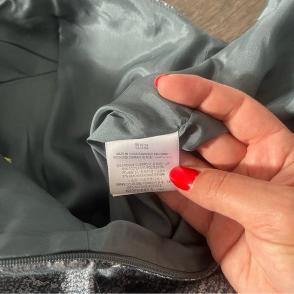 NWT BCBGeneration Teal Silver Combo Cocktail Mini Dress Women's Size 0 - Picture 6 of 8